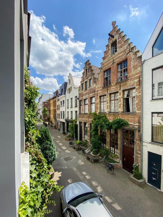 Suite City Center In Quiet Street & Airco Antwerpen Eksteriør billede