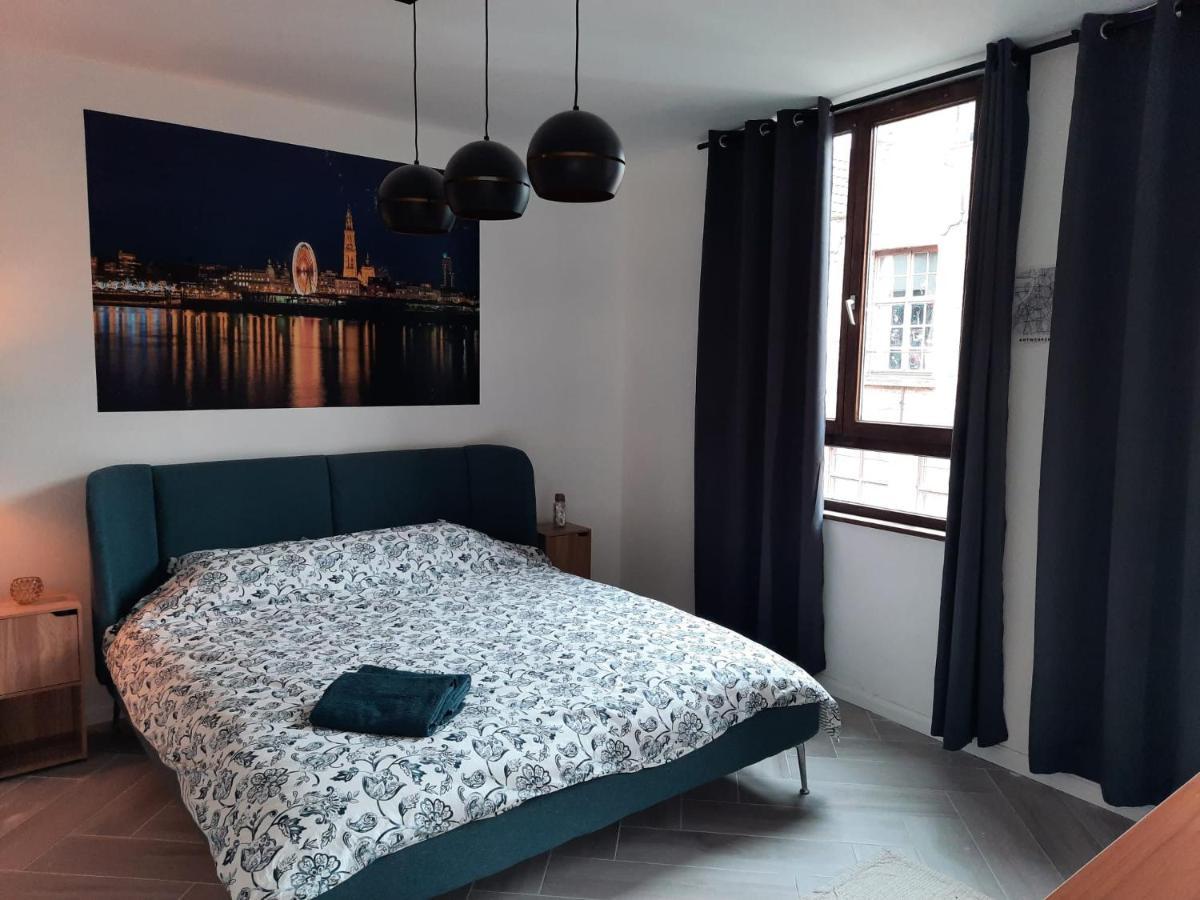 Suite City Center In Quiet Street & Airco Antwerpen Eksteriør billede
